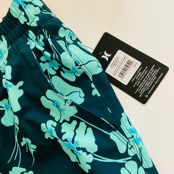 HURLEY Men's Swim Shorts "Salem Volley" NWT Size L - Picture 4 of 5